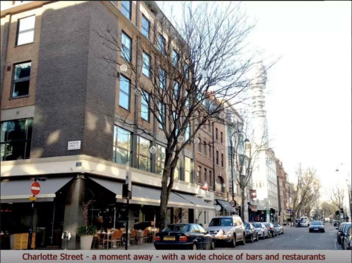 Superb Central Modern 3Bed 2Bath With Wifi, Trendy Fitzrovia W1 By Oxford Street Affable Informative Host London Kültér fotó