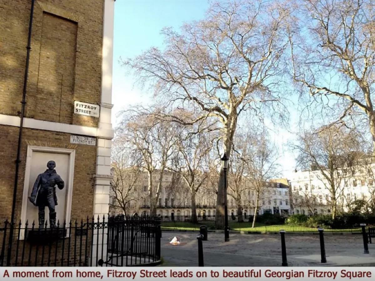 Superb Central Modern 3Bed 2Bath With Wifi, Trendy Fitzrovia W1 By Oxford Street Affable Informative Host London Kültér fotó