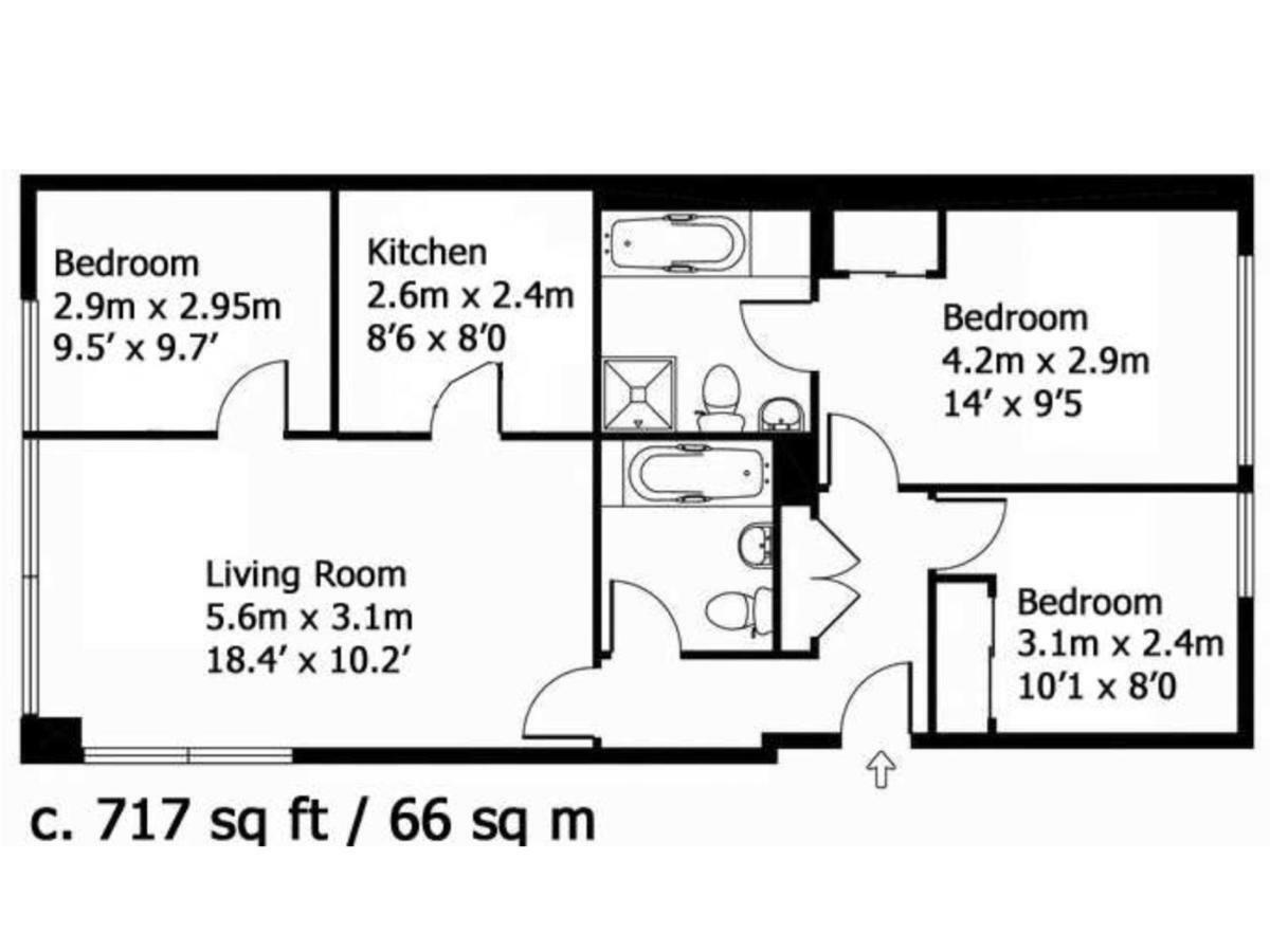 Superb Central Modern 3Bed 2Bath With Wifi, Trendy Fitzrovia W1 By Oxford Street Affable Informative Host London Kültér fotó